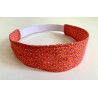 Bandeau ENFANT - fleuri orangé